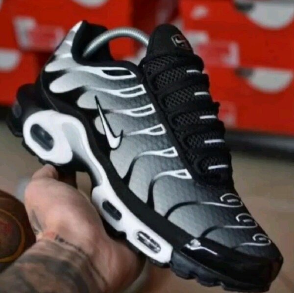 Sneakers Air Max Noir Argenté