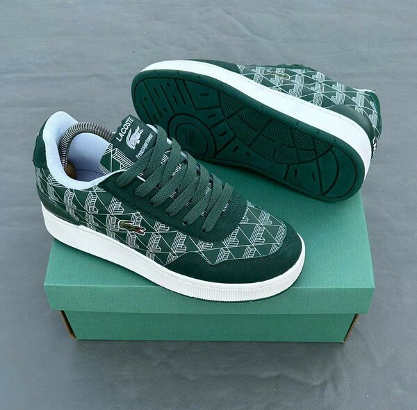 Baskets Lacoste Vertes Homme