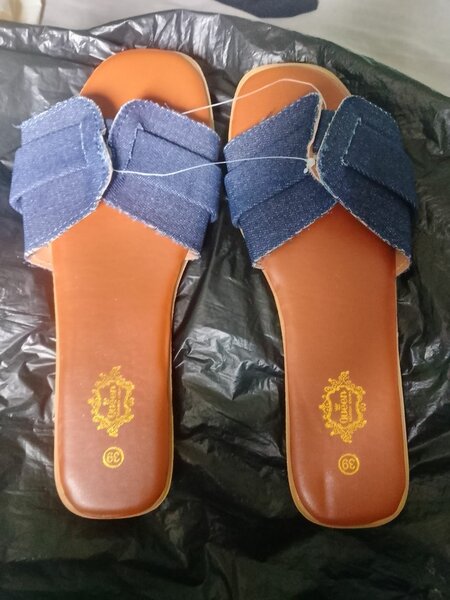 Sandales en jean décontractées