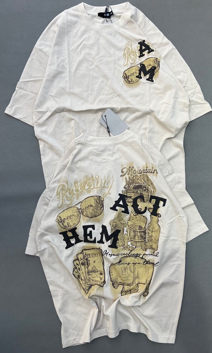 Lot de T-shirts Imprimés Homme