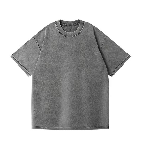 T-shirt gris vintage