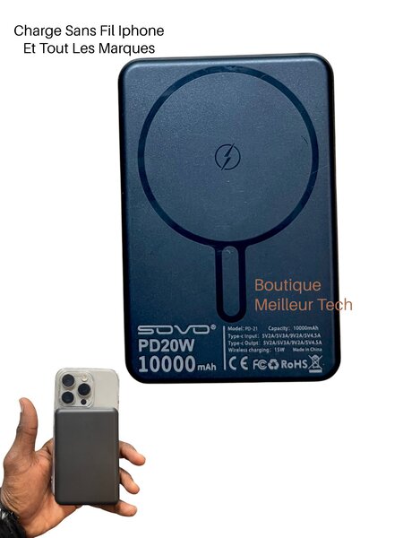 Chargeur sans fil 10000mAh