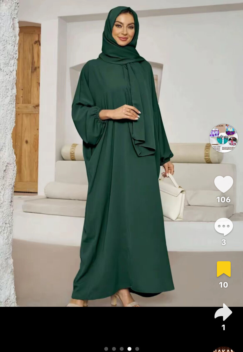 Abaya élégante pour femme