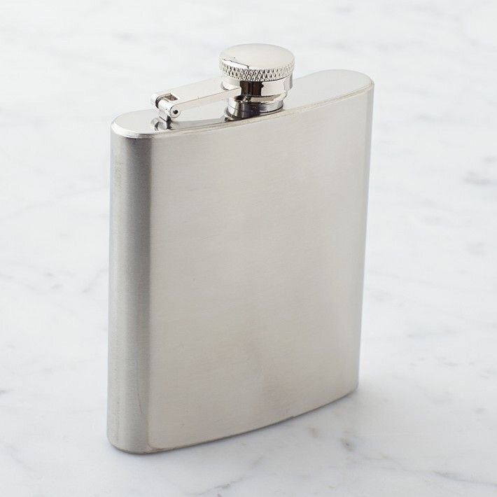 Flasque en acier inoxydable