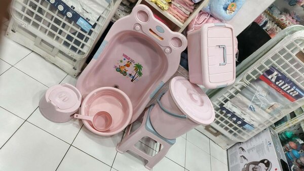 Set de bain pour bébé pratique