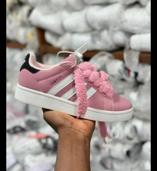 Baskets roses Campus femme