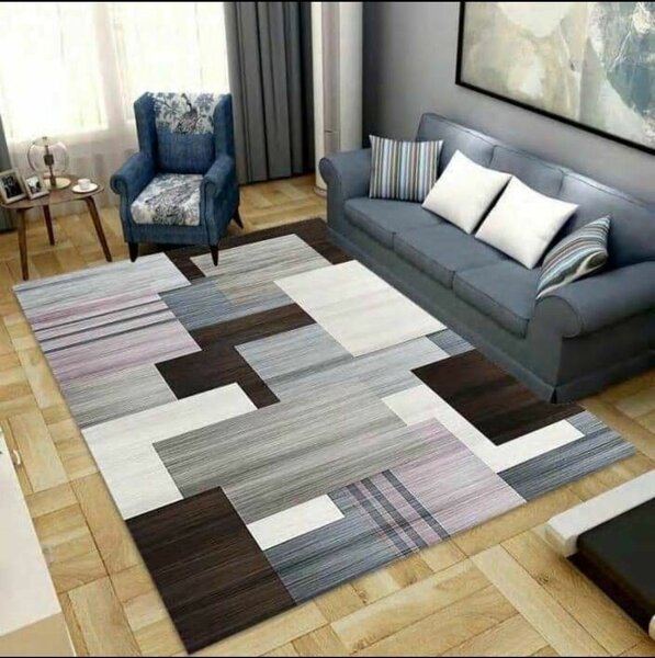 Tapis moderne géométrique