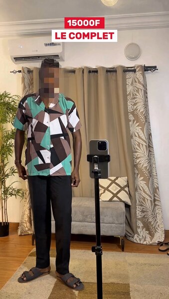 Ensemble Chemise et Pantalon Homme