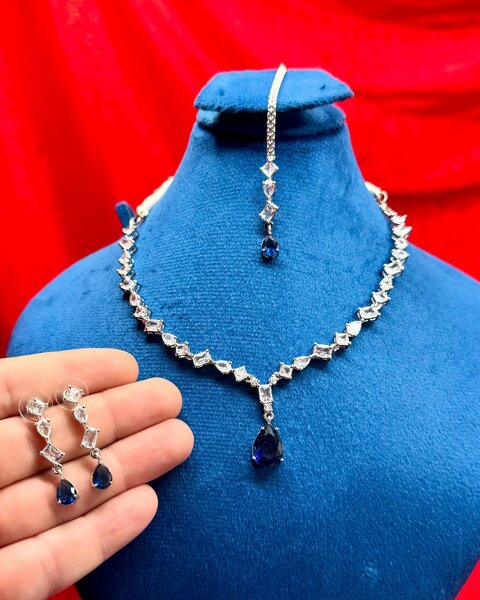 American Diamond 1 karat set