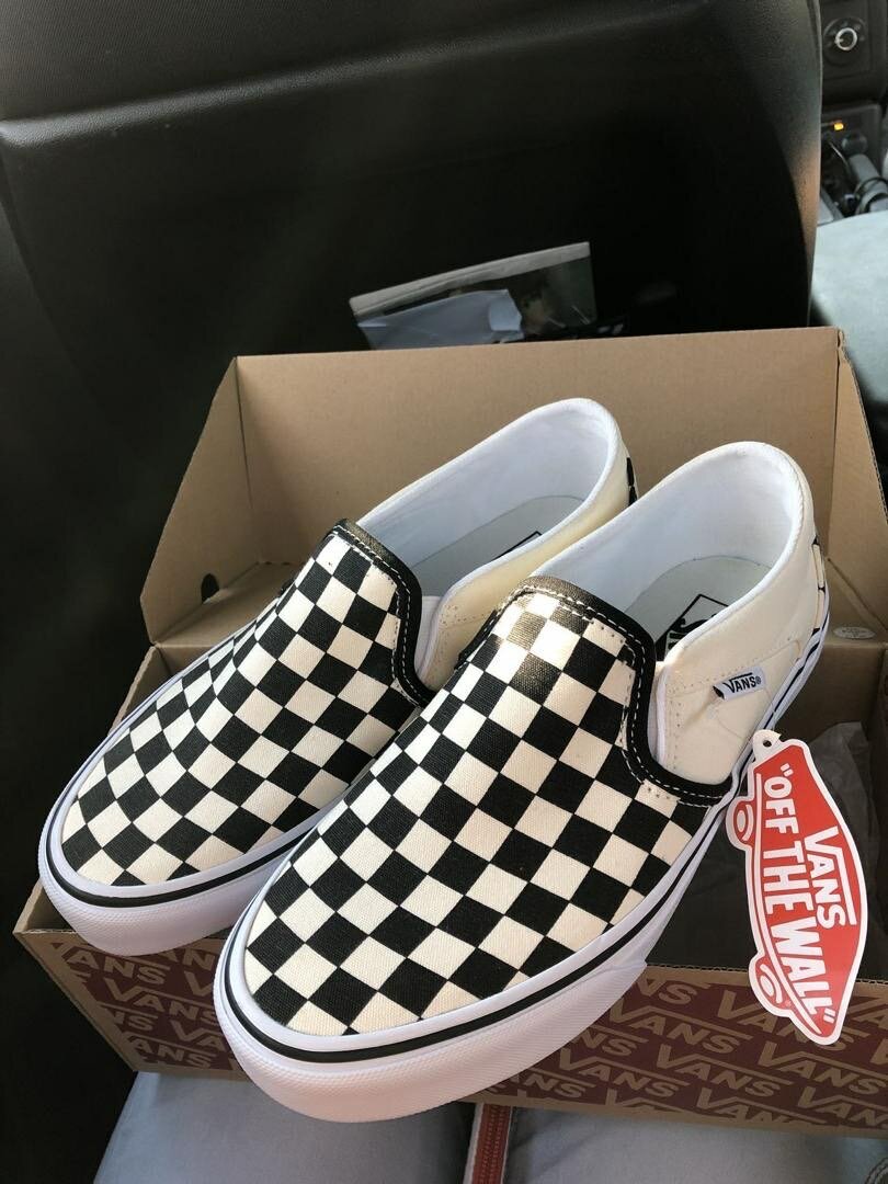 Checkerboard vans (easywear)