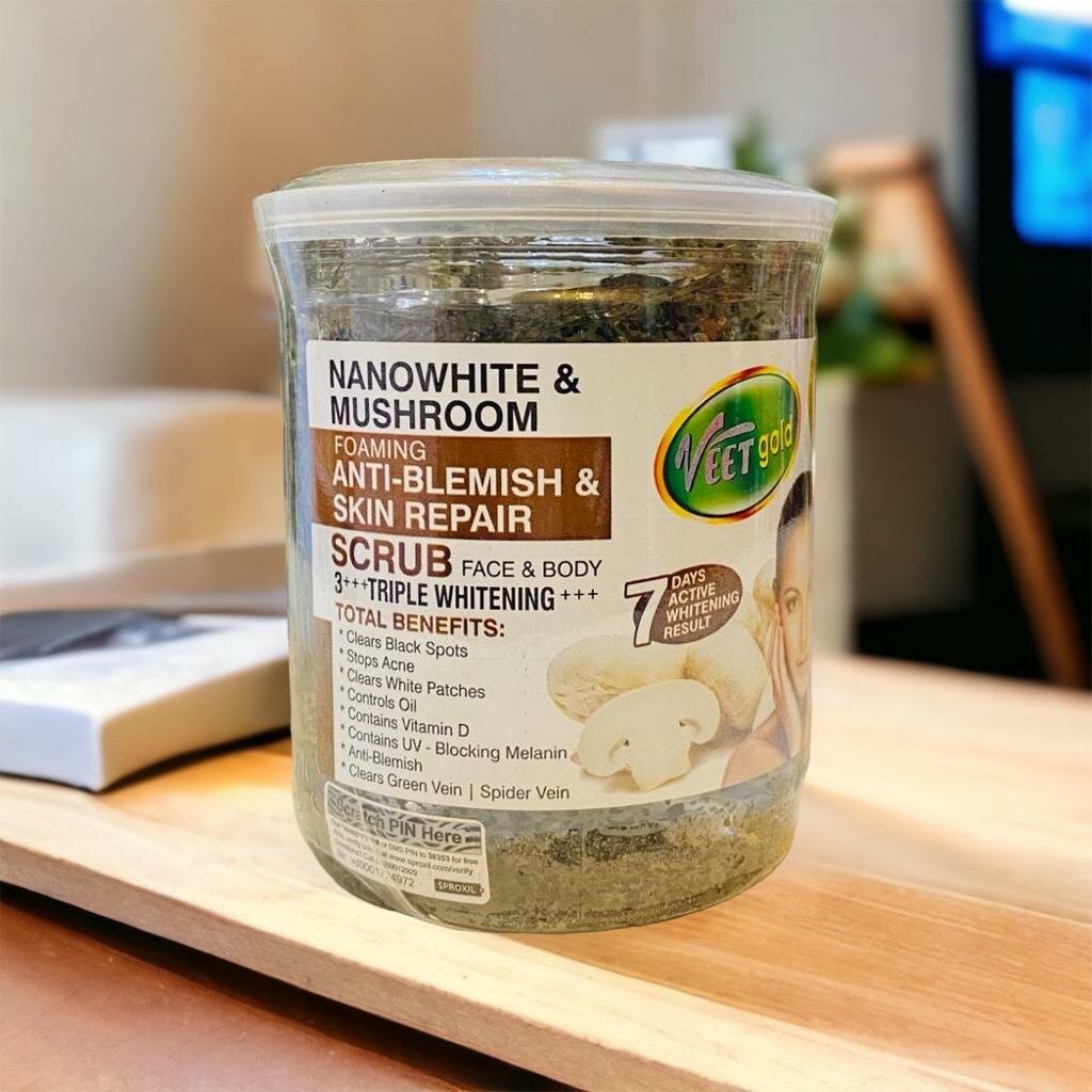 Veetgold Mushroom Skin Repair Scrub