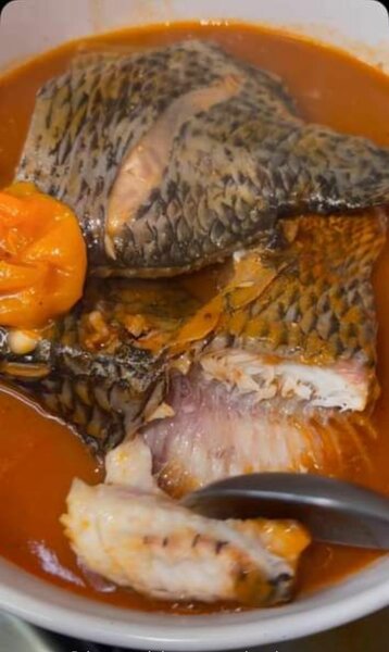 Soupe de poisson épicée