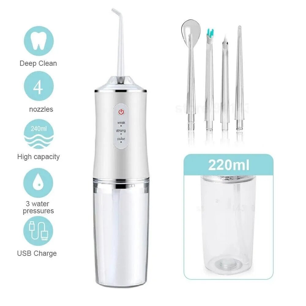 Hydropulseur dentaire portable