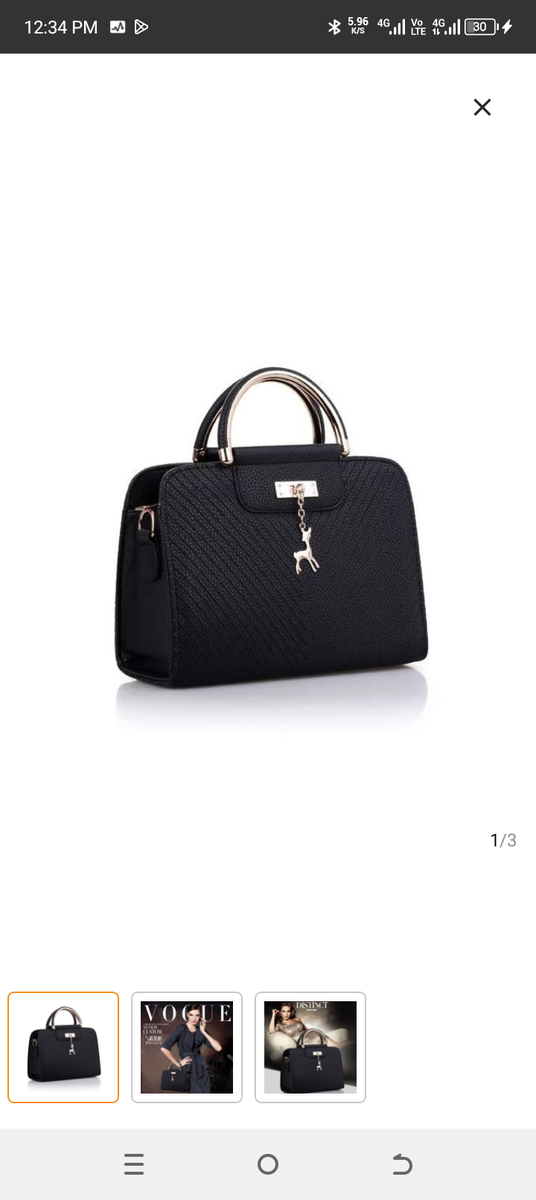Ladies classic handbag