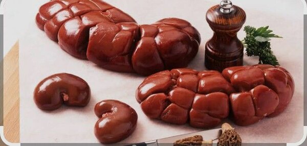 Rognons de bœuf frais