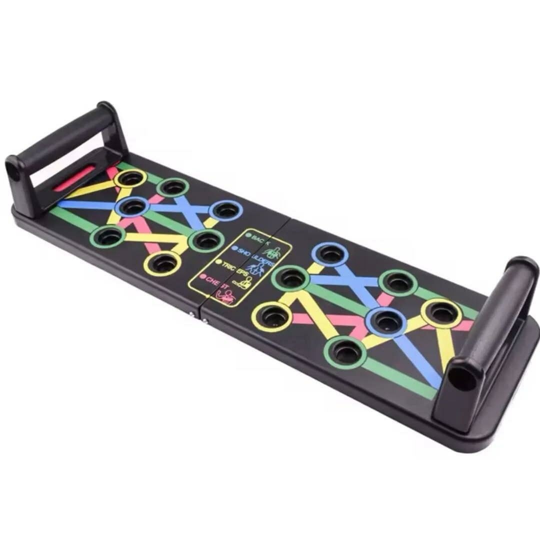 Planche push-up colorée multifonction