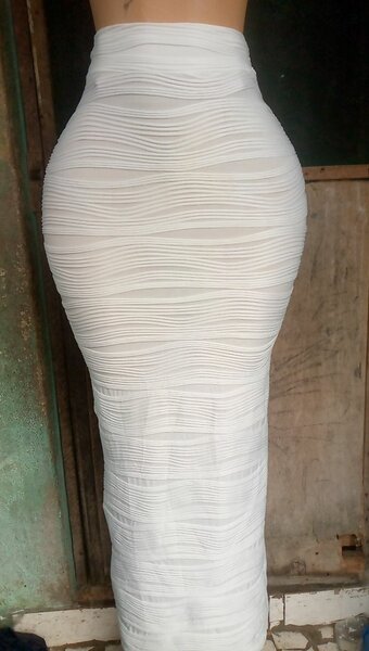 Jupe crayon imprimée élégante