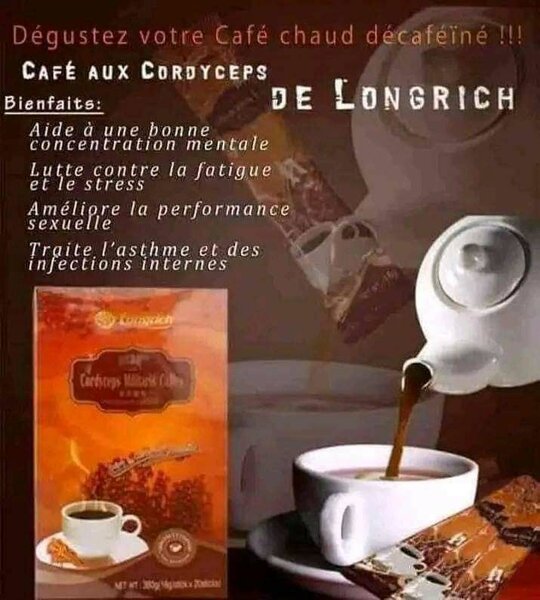 CAFÉ CORDYCEP DE LONGRICH