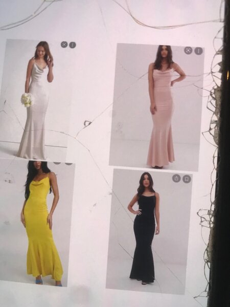 Ladies Evening dresses in 4 colours