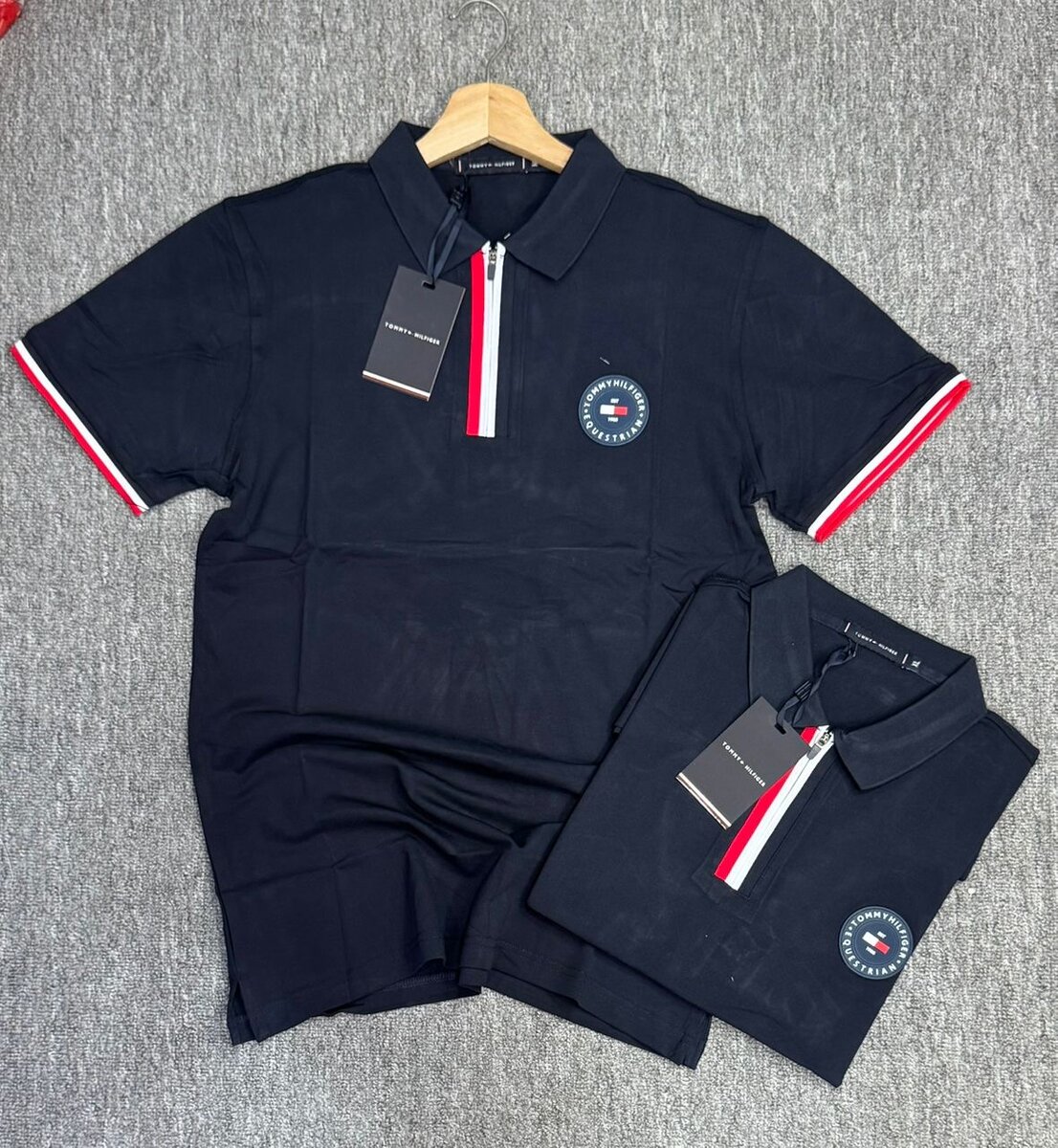 Lot de polos élégants pour hommes