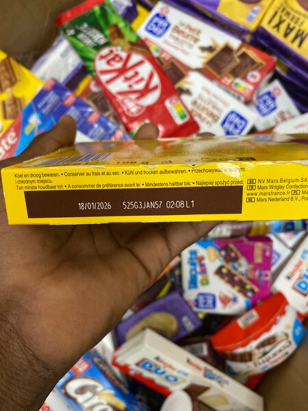 Biscuits M&M's Chocolat