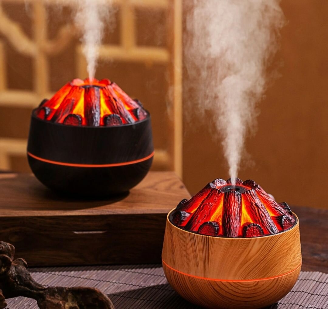 Diffuseur d'air volcan élégant