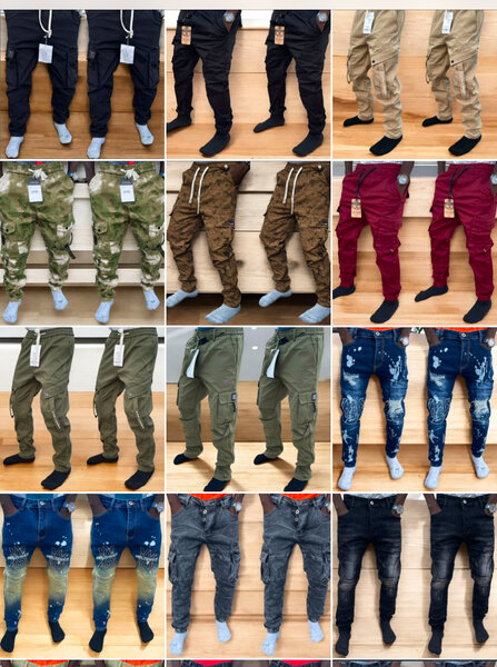 Pantalons Cargo Homme Mode