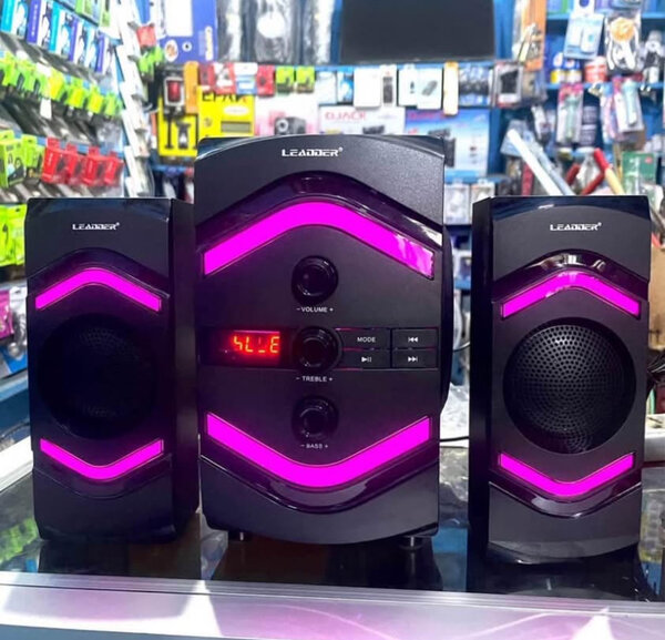 Enceintes Bluetooth LED Multicolores