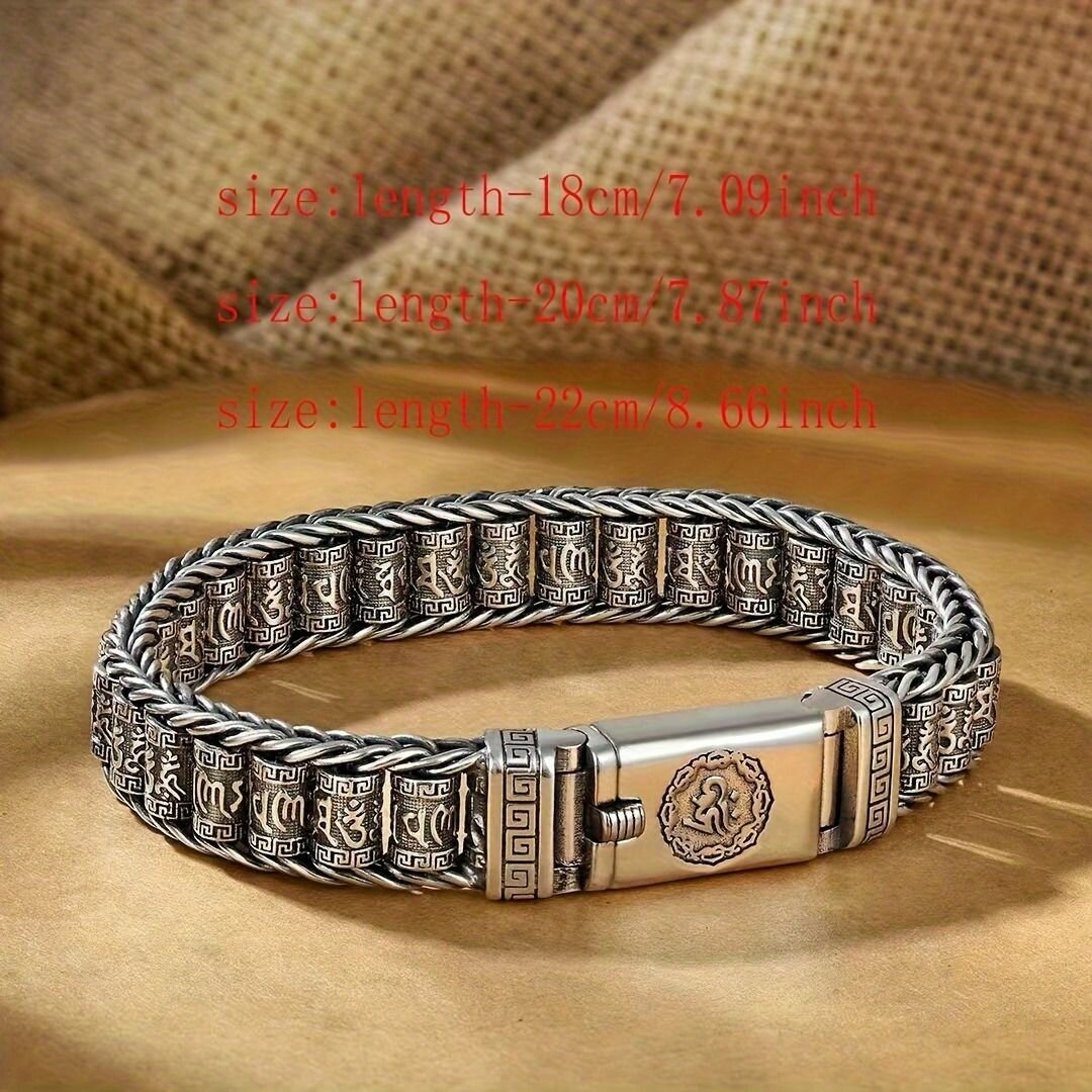Stainless steel men's bracelet