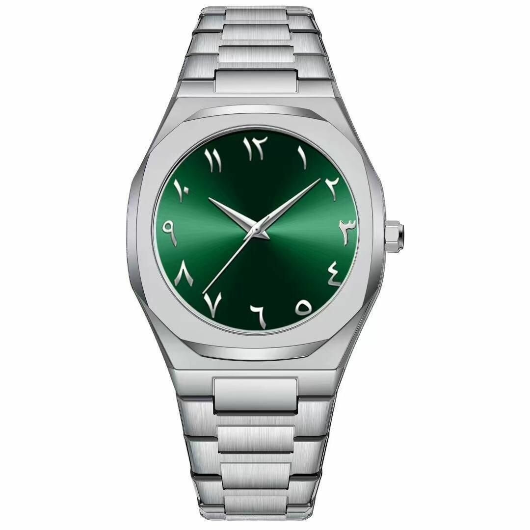 Montre élégante en acier inoxydable