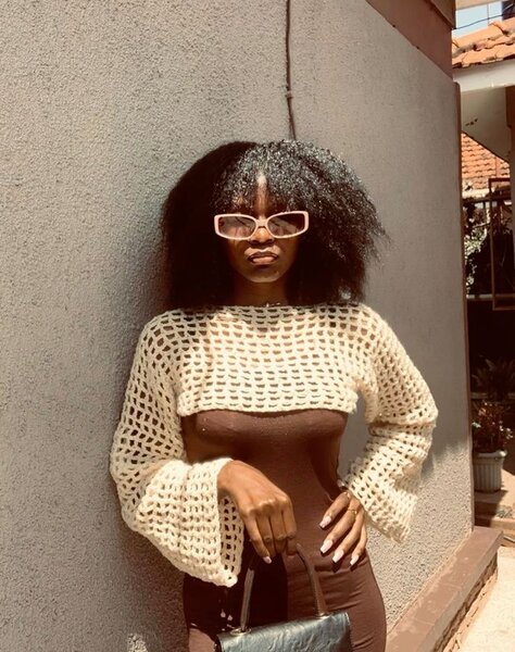 Boléro en crochet tendance