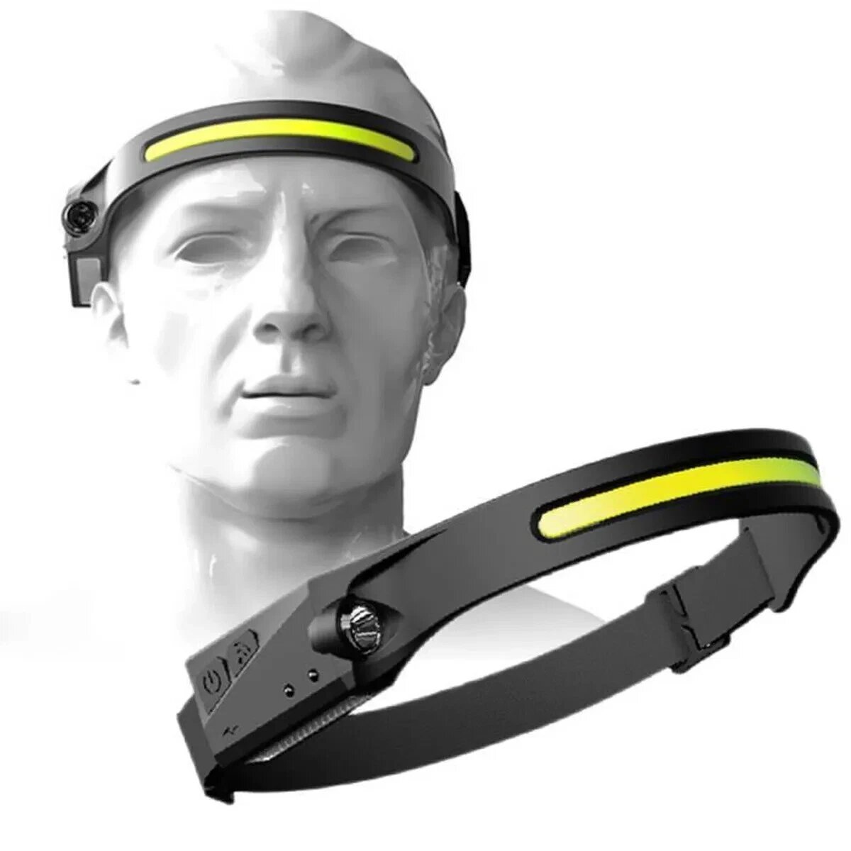 Lampe frontale LED rechargeable