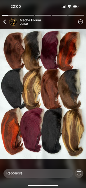 Perruques bob taille 12