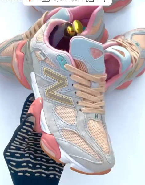 Fashionable woman's sneakers