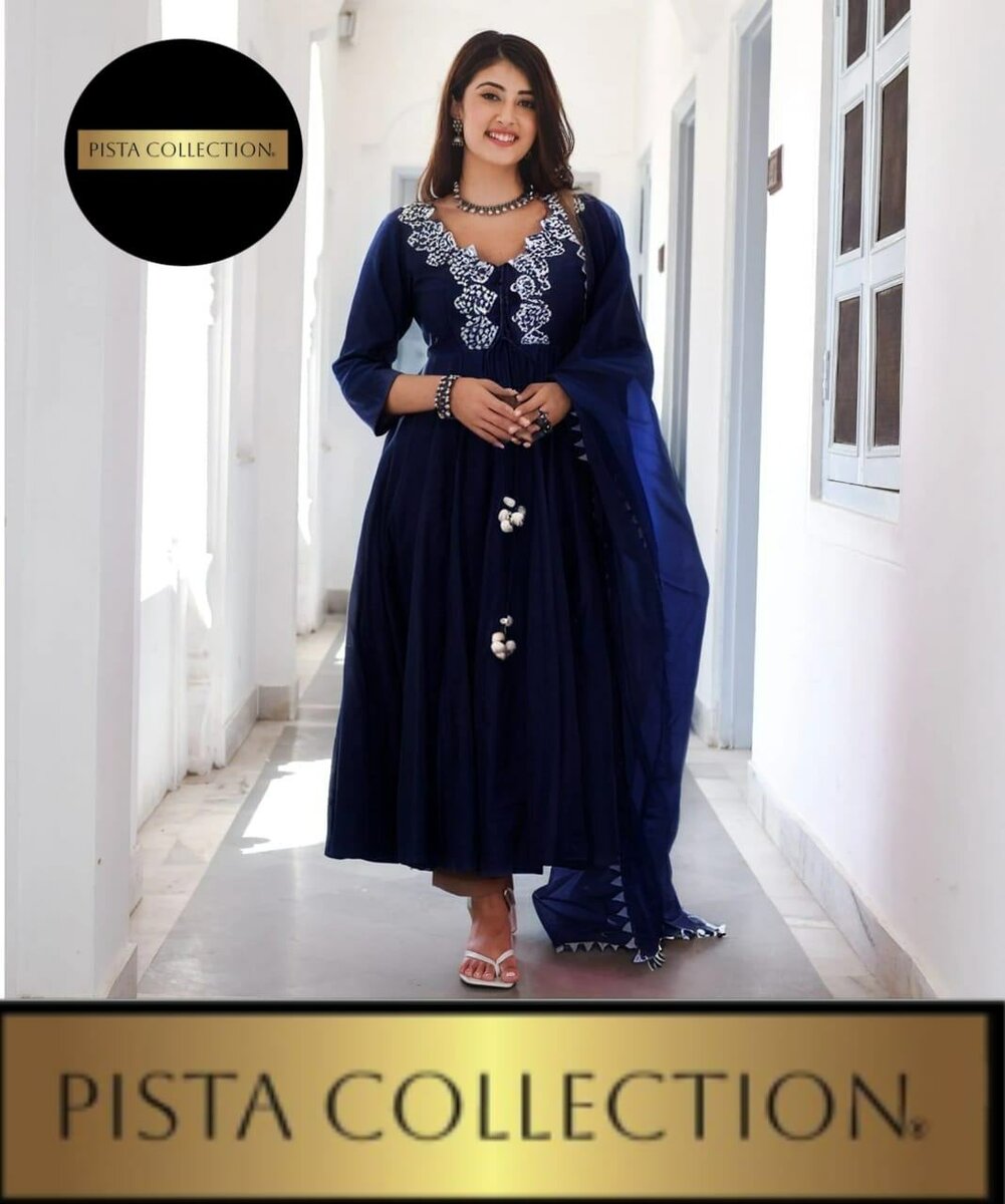 Embroidery maxi 3pc dc free