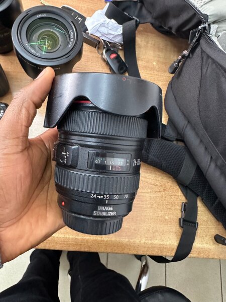 Objectif canon 24-105mm f/4