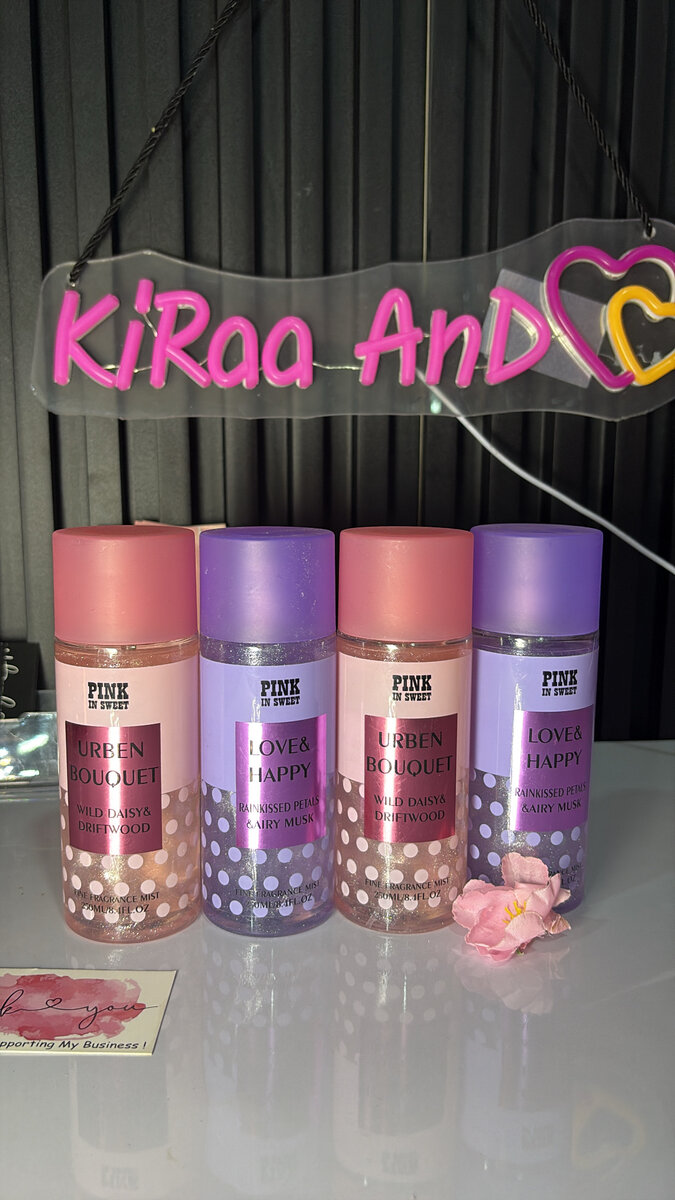 Brume parfumée Pink Sweet