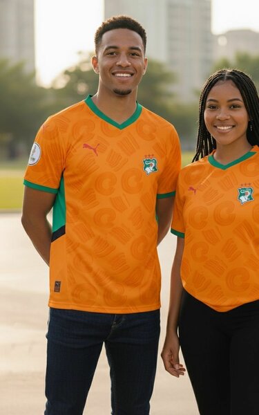 Maillot Football Côte d'Ivoire