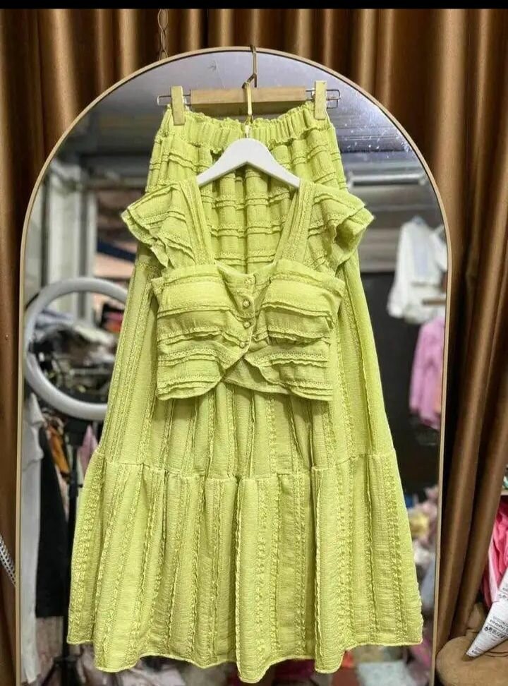 Set de Jupe et Haut Plumetis