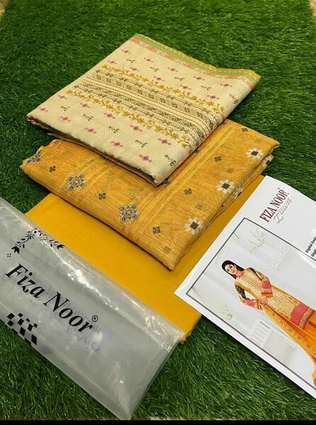 Fiza Noor Cotton 3 Peace Suit