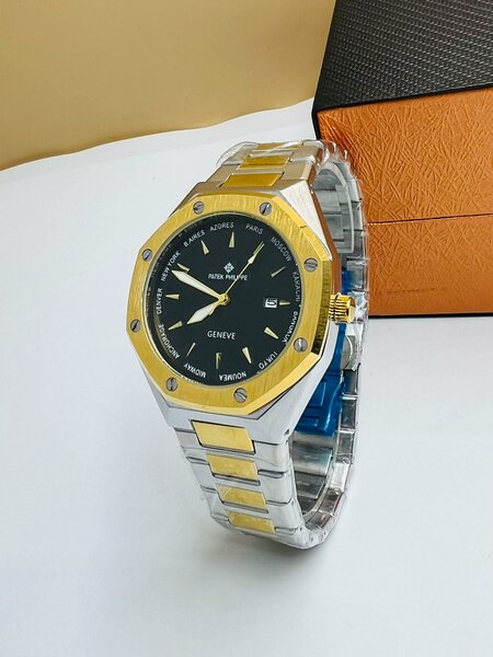 Montre homme luxe dorée