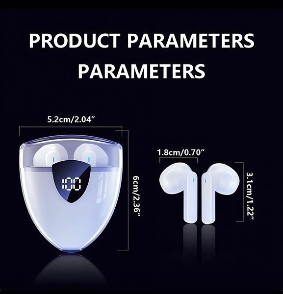 Écouteurs Bluetooth avec Boîtier