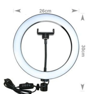 Selfie Ring light 22cm With Phone Holder