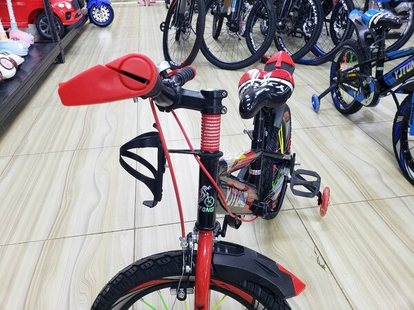 Brand-new kids bicycles