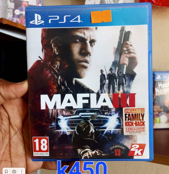 PlayStation 4 Game CDs   Mafia3