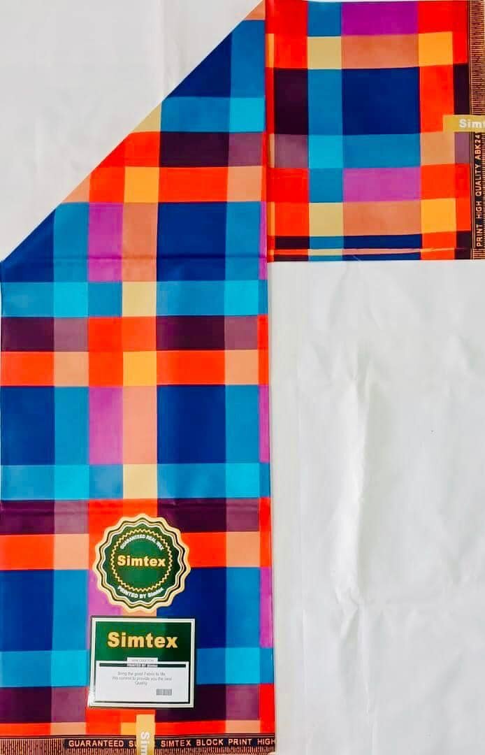 Polyester fabric with print