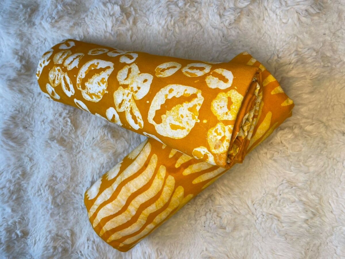 Tissu Batik Coloré en Coton