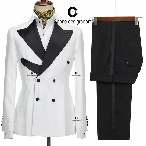 Men's suit white