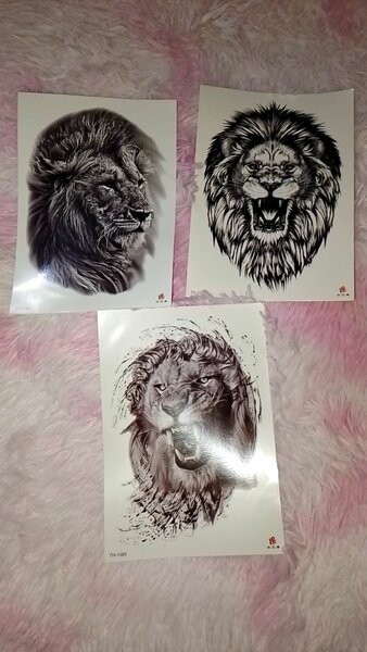 Tatouages temporaires animaux