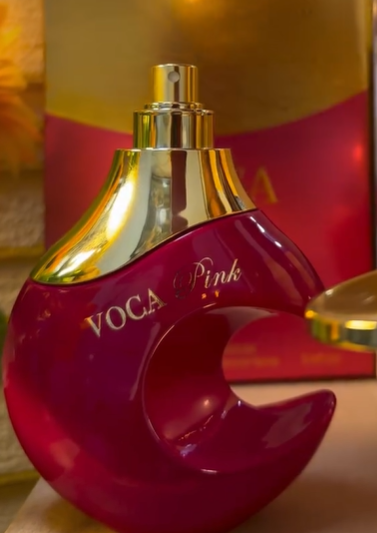 Pretty bottle with a pretty scent
